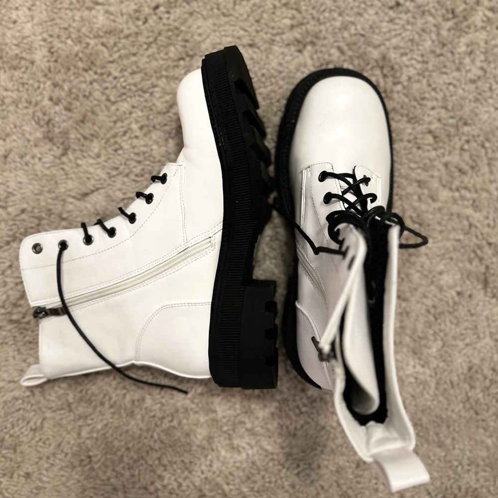 SHEIN Combat Boots.